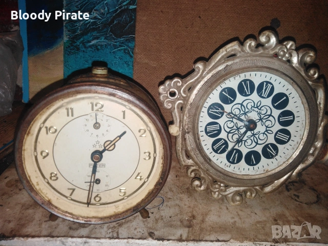 лот стари будилници , снимка 3 - Антикварни и старинни предмети - 54218885