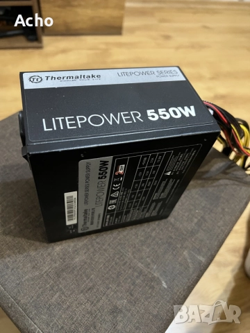 Захранване Thermaltake Litepower 550W, снимка 4 - Захранвания и кутии - 56202235