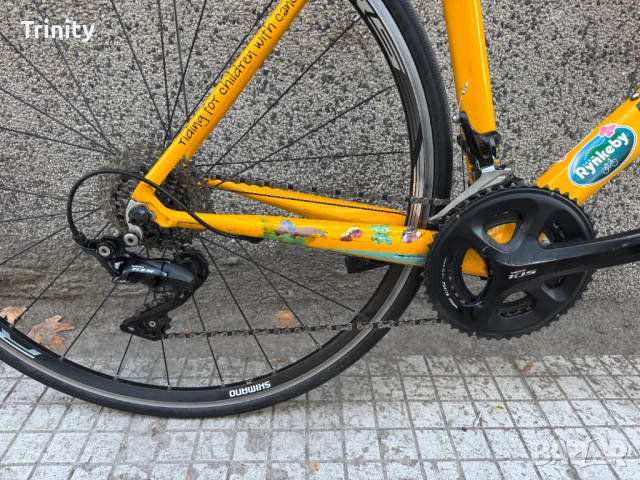 Bianchi Team Rynkeby Carbon/Shimano 105 2x11/шосеен велосипед, снимка 9 - Велосипеди - 51947042