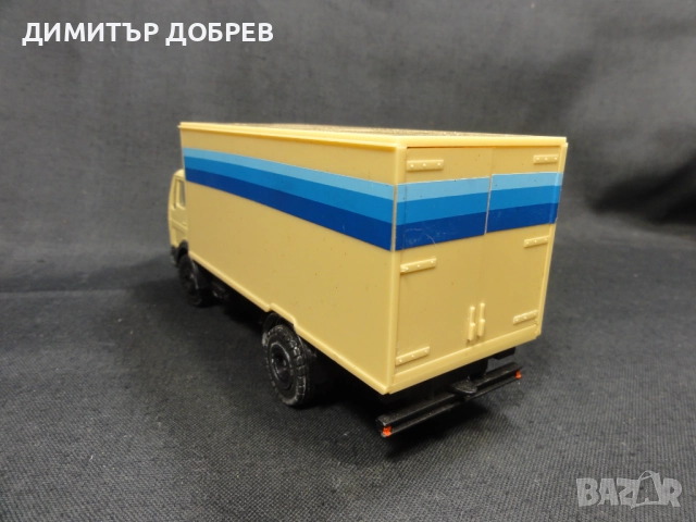 1/50 СТАРА РЕТРО МЕТАЛНА КОЛИЧКА МАЩАБЕН МОДЕЛ КАМИОН MERCEDES-BENZ CONRAD GERMANY, снимка 4 - Колекции - 51670409
