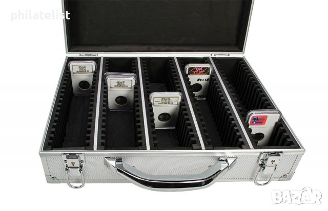 SAFE - Алуминиев куфар за 100 сертифицирани монети