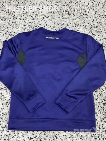 Мъжко горнище NIKE WASHINGTON HUSKIES THERMA FIT. Размер M, снимка 4 - Спортни дрехи, екипи - 52855779