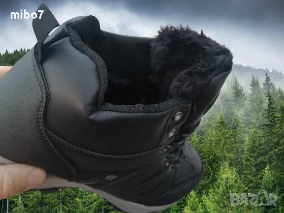 Мъжки зимни боти с топъл хастар Caidai., снимка 6 - Мъжки боти - 47654870