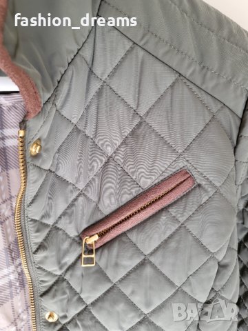 Дамско преходно зелено яке, снимка 2 - Якета - 39134505