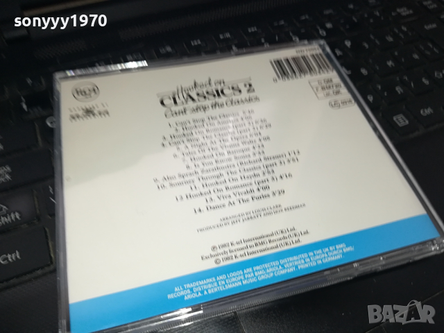 HOOKED ON CLASSICS 2 CD 2802241346, снимка 14 - CD дискове - 44511321