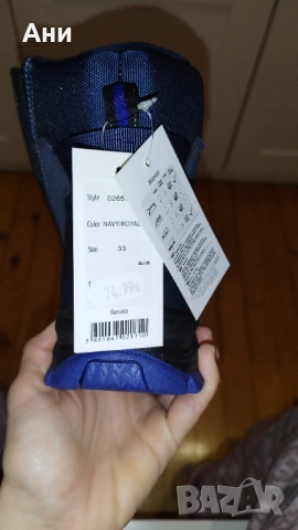 Детски зимни обувки за момче 33 номер, снимка 3 - Детски боти и ботуши - 52641589