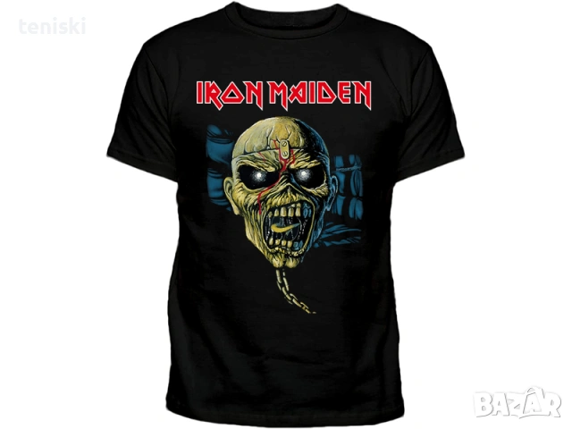 Рок тениска Iron Maiden - 11 модела Всички размери, снимка 2 - Тениски - 47118992