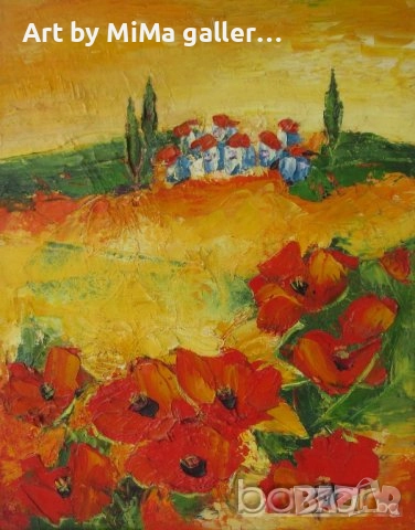 > Макове, мак, картина, диптих -  Art by MiMa МиМа - картини, снимка 12 - Картини - 25977575