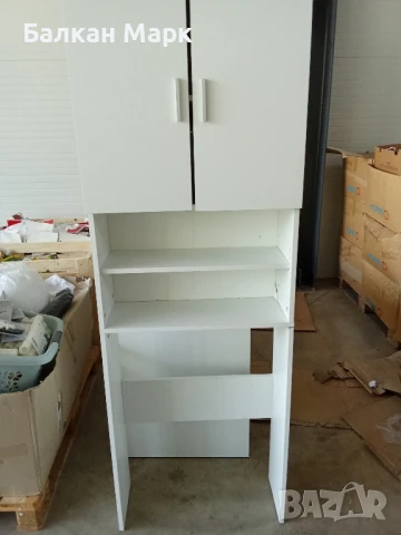 2бр. стенни етажерки – 190х65х25 см , снимка 6 - Етажерки - 51138162