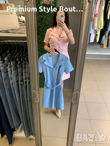 рокли с колани , снимка 2 - Рокли - 53925186