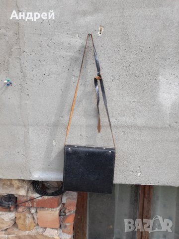 Стара кожена чанта,калъф