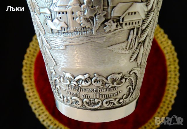 Чаша от калай за вино,Höchenschwand. , снимка 2 - Антикварни и старинни предмети - 37783591