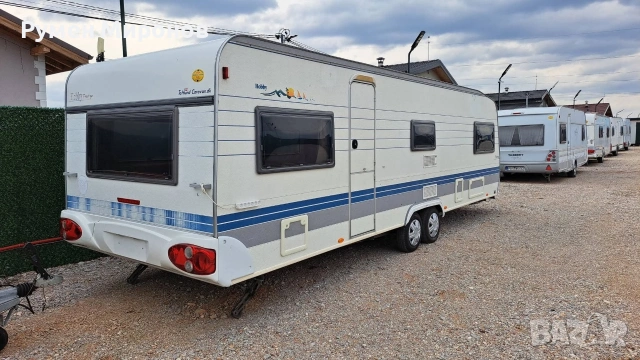 Продавам голяма каравана Хоби. , снимка 4 - Каравани и кемпери - 54055350