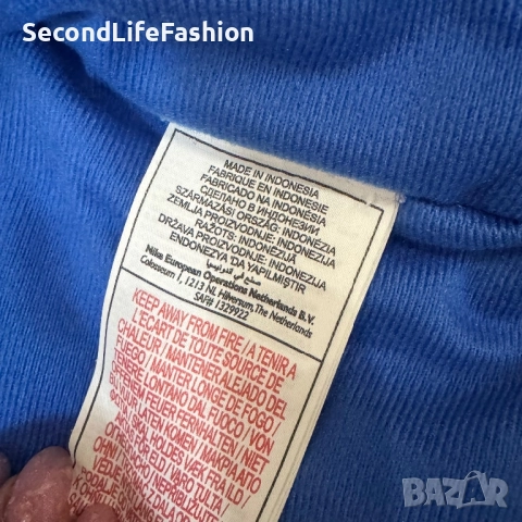 Винтидж яке Nike от 90-те години с голямо лого синьо зимно размер XXL., снимка 6 - Якета - 52287810