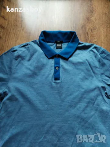 hugo boss phillipson - страхотна мъжка тениска L, снимка 3 - Тениски - 49908950