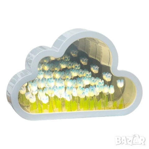 Магическа нощна лампа с огледален ефект 2 в 1, снимка 4 - Други стоки за дома - 51063394