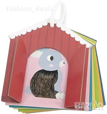Нова играчка Janod J02692 Сензорни флаш карти Ферма подарък дете Коледа, снимка 5 - Други - 42467190