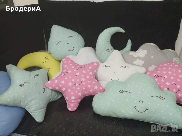Декоративни възглавнички за бебешко легло /кошара , снимка 4 - Други - 28339703