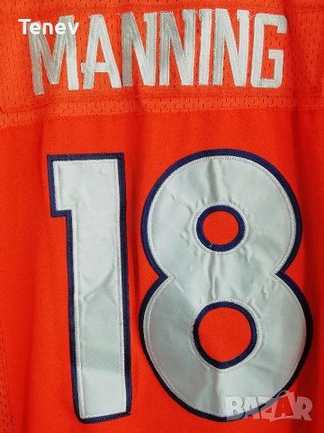 Denver Broncos Super Bowl 50 Peyton Manning NFL Jersey оригинална тениска фланелка , снимка 4 - Тениски - 38502186