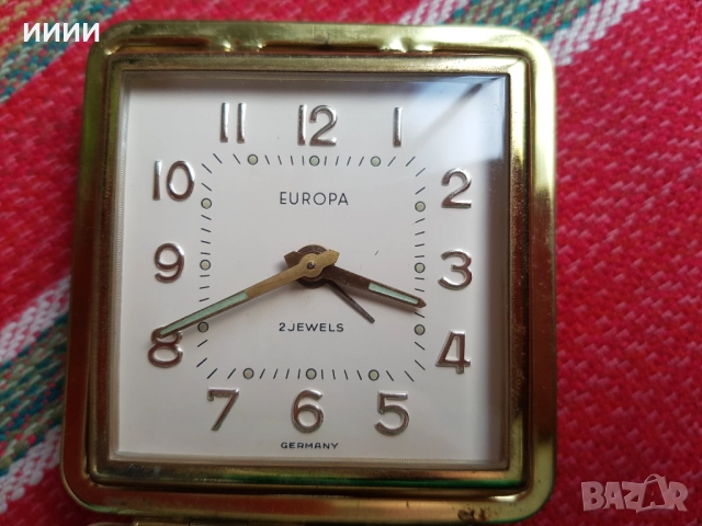 Джобен часовник будилник EUROPA