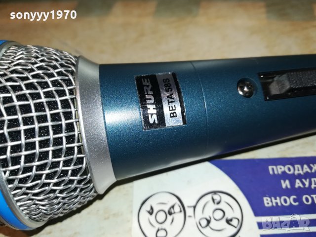 shure beta swiss-внос швеицария 0312201547, снимка 4 - Микрофони - 31002857