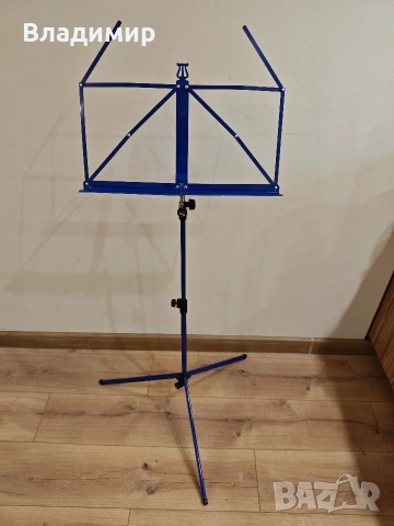 Ретро стойка за ноти K&M (Made in Germany) – Идеален дизайнерски акцен