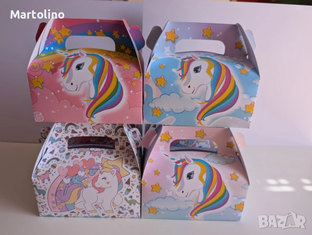 Кутийка за лакомства и подаръци Еднорог