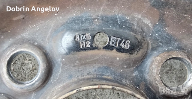 Джанти 15 цола за Chevrolet, Opel, Daewoo + тасове, снимка 4 - Гуми и джанти - 54169531