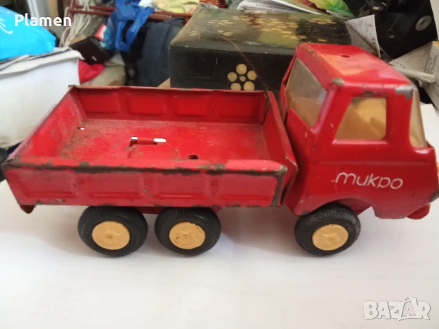 Старо българско метално камионче Микро, снимка 1