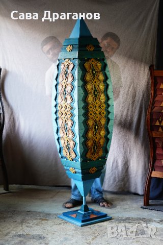 Скулптура от дърво "Синьо Вретено", снимка 12 - Други - 30205790