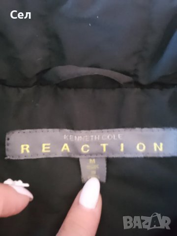 Пухено яке Kenneth Cole Reaction M, снимка 4 - Якета - 47373882