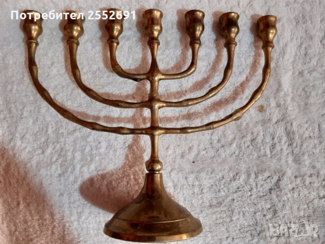 Свещник , снимка 3 - Антикварни и старинни предмети - 29698043