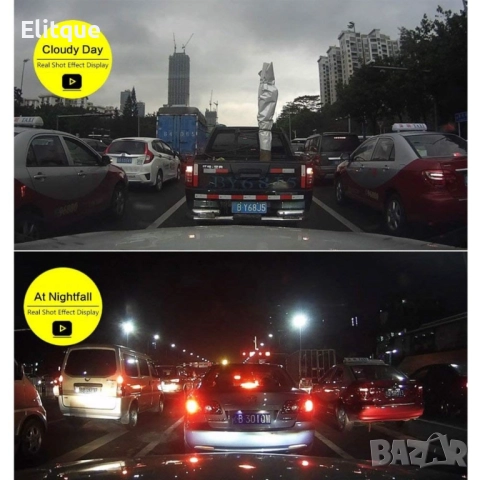 Безжична камера за кола Junsun с WI FI за Android и IOS, 12 MPX HD камера AC39, снимка 12 - Друга електроника - 52816283