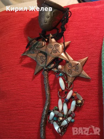 ФЪН-ШУЙ ДОМАШНО УКРАШЕНИЕ МЕТАЛНА  КАМБАНКА ЗВЕЗДИ МЪНИСТА За ЩАСТИЕ КЪСМЕТ ДЕКОРАЦИЯ 47098, снимка 11 - Декорация за дома - 46773308