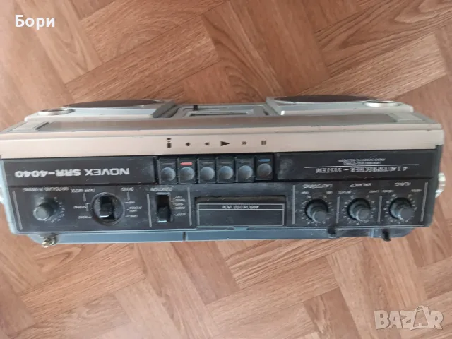 Радиокасетофон NOVEX SRR-4040 1980г, снимка 5 - Радиокасетофони, транзистори - 55786673