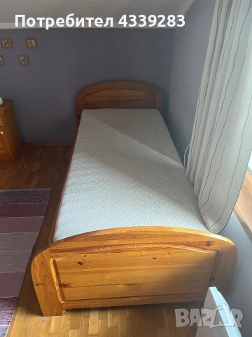 Две чамови легла , снимка 3 - Спални и легла - 53212515