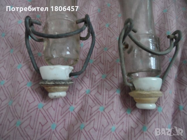 стари стъклени бутилки, снимка 4 - Антикварни и старинни предмети - 29659618