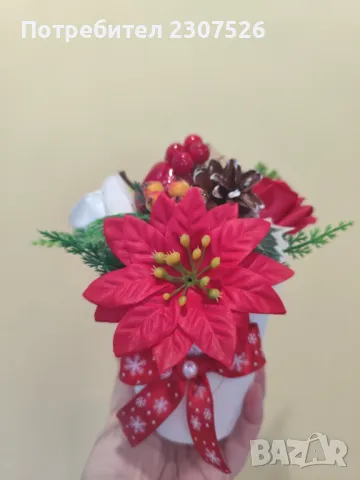 Коледна декорация , снимка 5 - Декорация за дома - 48249059