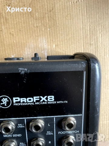 Аудио миксер Mackie ProFX8, снимка 2 - Ресийвъри, усилватели, смесителни пултове - 54353679