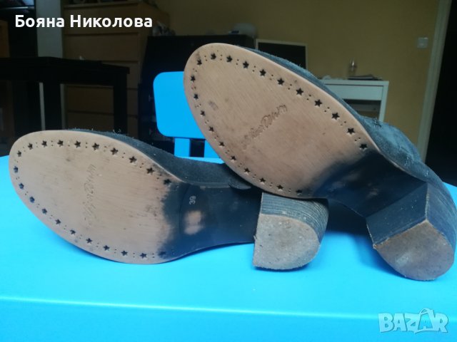 Дамски боти Tommy Hilfiger, кожа, н39, снимка 7 - Дамски боти - 38317951