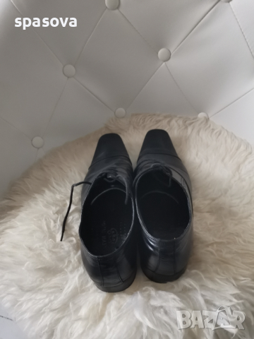 Мъжки обувки от естествена кожа 41 номер, снимка 2 - Официални обувки - 36531013