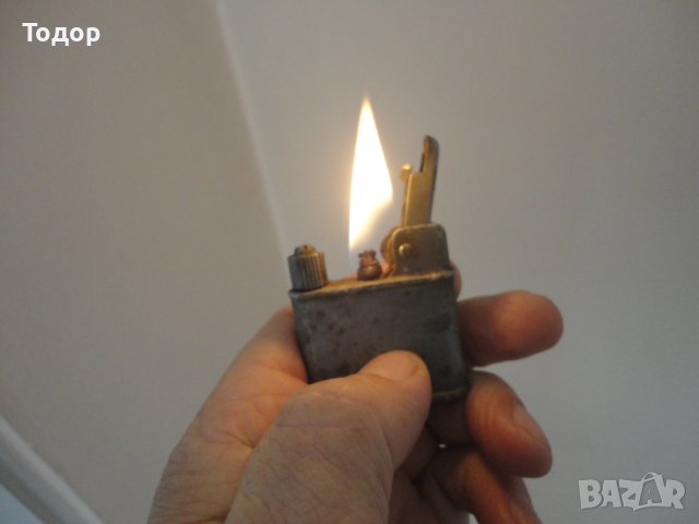 Уникална армейска запалка 3 Райх D.R.P., снимка 6 - Колекции - 40629708