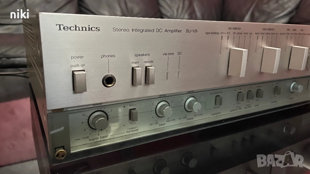 Technics SU-V9 Top model, снимка 4 - Ресийвъри, усилватели, смесителни пултове - 52221174
