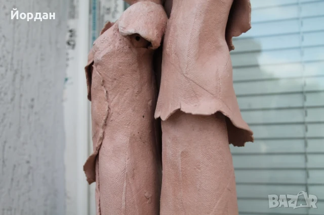 Стара европейска скулптура от метал, снимка 9 - Други ценни предмети - 50897086