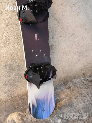 Сноуборд с автомати 160 см , снимка 3 - Зимни спортове - 52928387