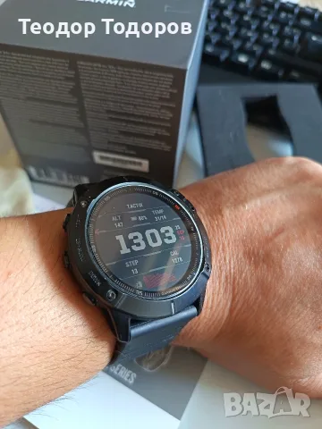 Продавам часовник Garmin Fenix 6X Pro, снимка 7 - Смарт часовници - 56072316