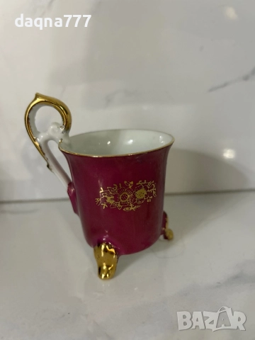 Винтидж викторианска чаша, снимка 6 - Антикварни и старинни предмети - 52384129