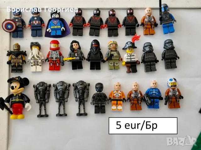 Оригинални лего минифигурки lego star wars /ninjago/ и други, снимка 7 - Образователни игри - 33848004
