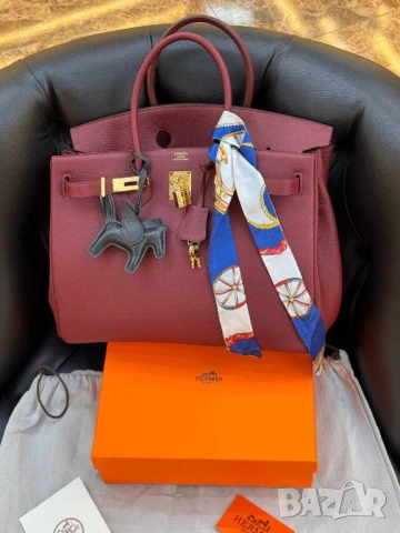 висококачествени чанти HERMES BİRKİN BAG : 35 cm x 18 cm , снимка 18 - Чанти - 51207921