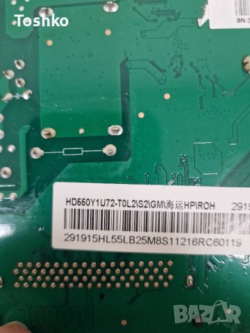 TCON BOARD RSAG7.82011538/ROH VER.A за ТВ HISENSE 55A6BG, снимка 4 - Части и Платки - 42626433